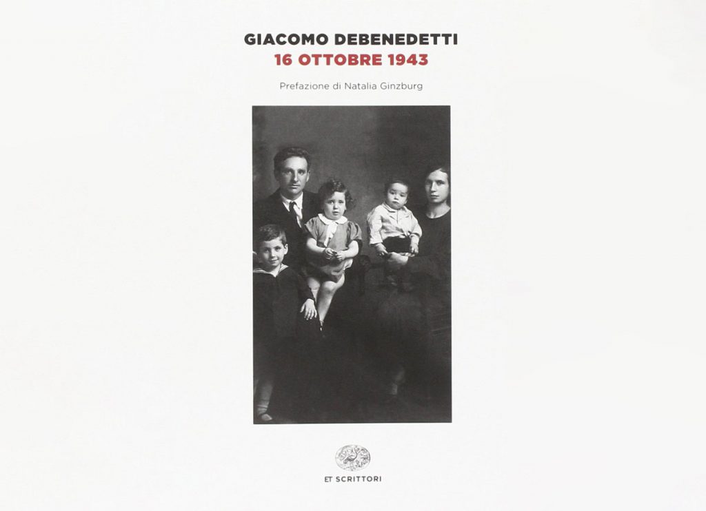 «16 ottobre 1943» di Giacomo Debenedetti