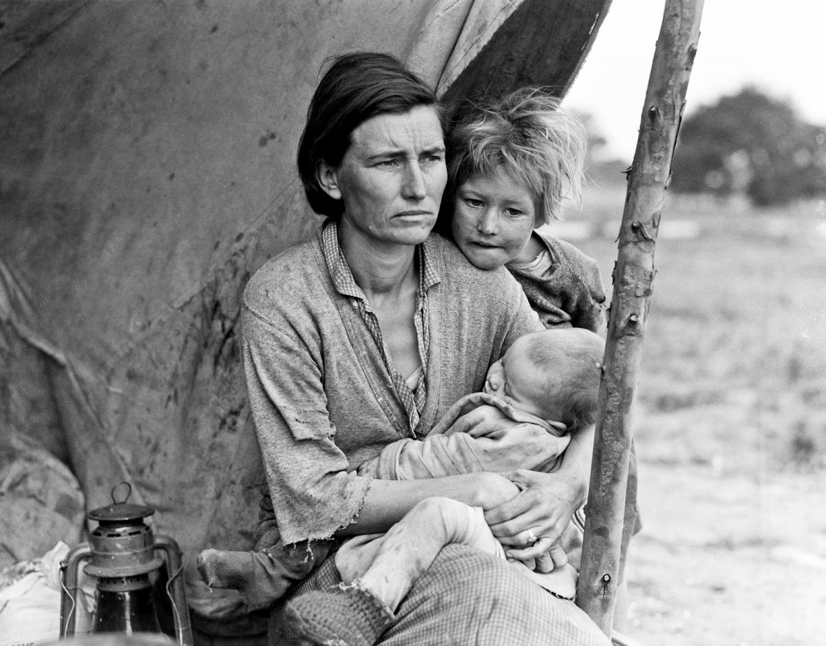 La grande depressione - Foto di Dorothea Lange