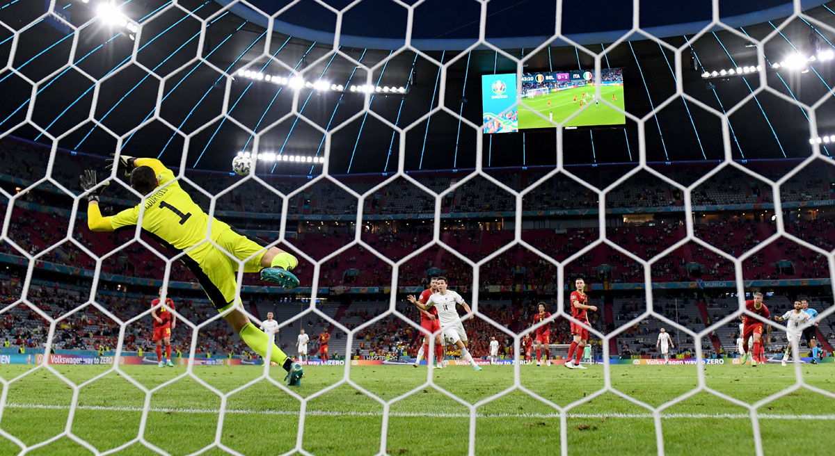 Belgio-Italia 1-2 - 03-07-2021 - Lo 0-2 di Insigne - 02
