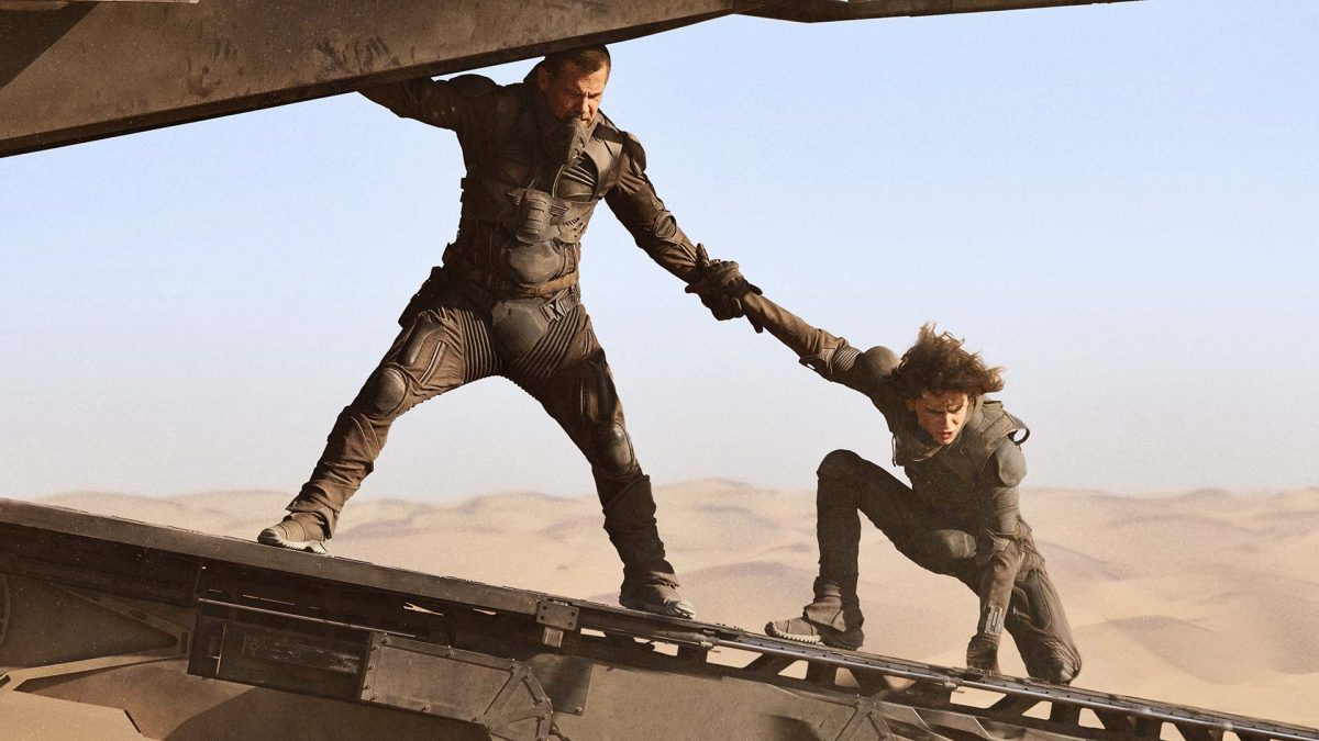 Josh Brolin e Timothée Chalamet in una scena di «Dune»