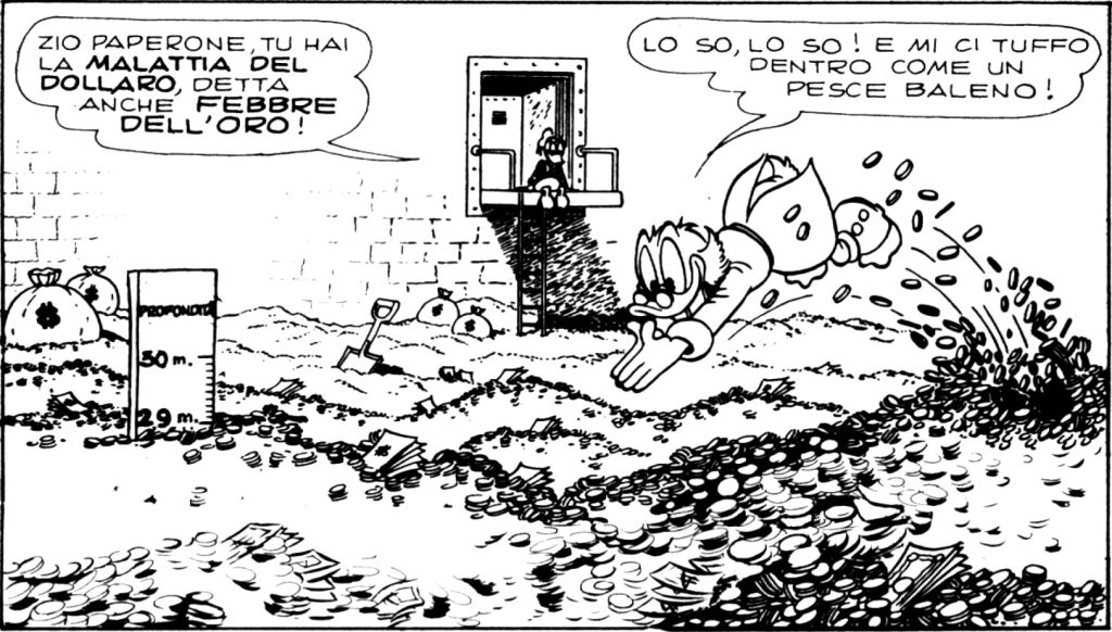 Paperon de’ Paperoni - Tuffo nell'oro
